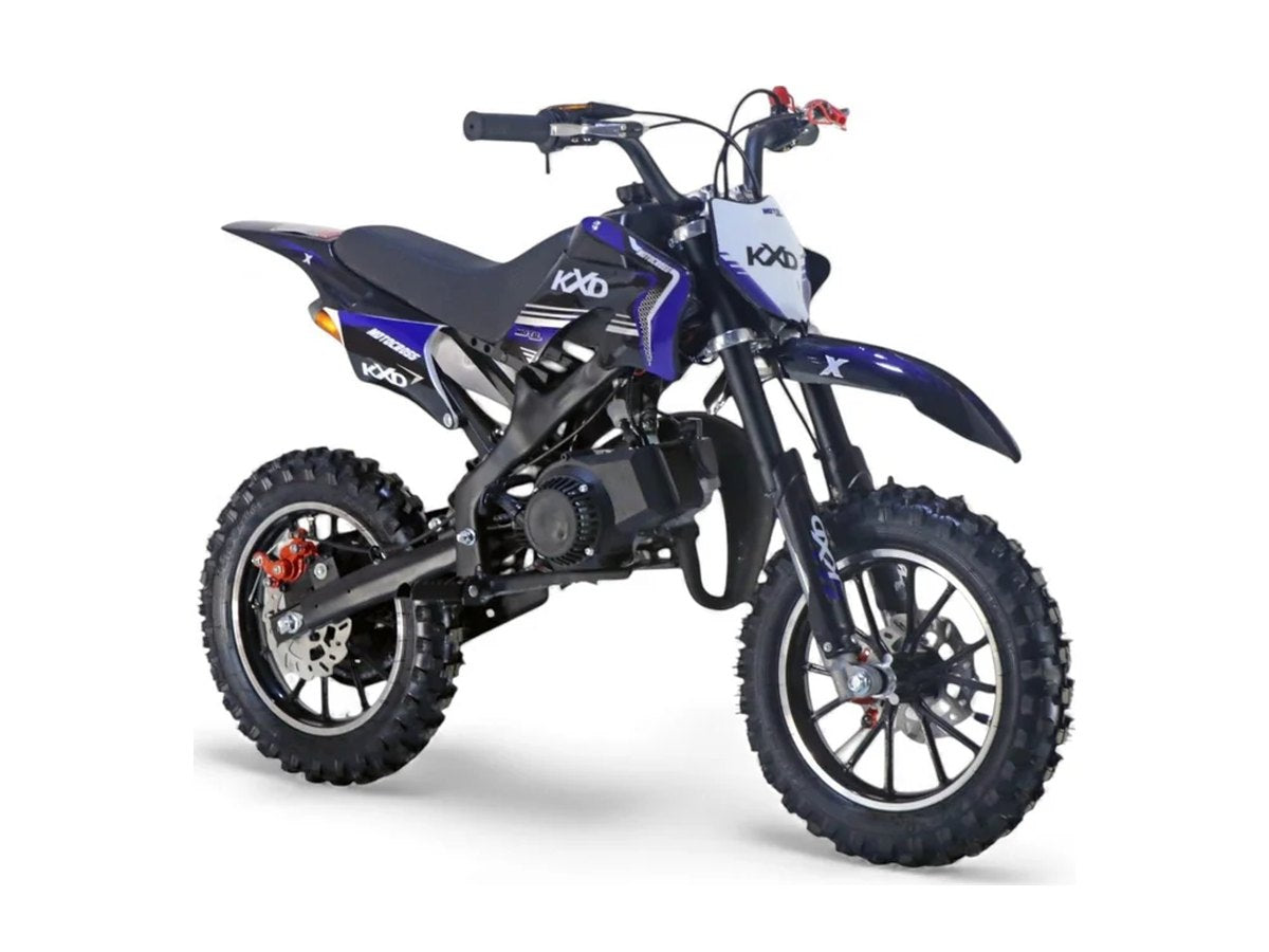 Pocket bike 49cc enfant coloris noir et bleu