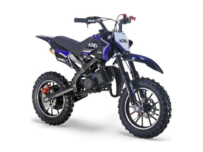 Pocket bike 49cc enfant coloris noir et bleu