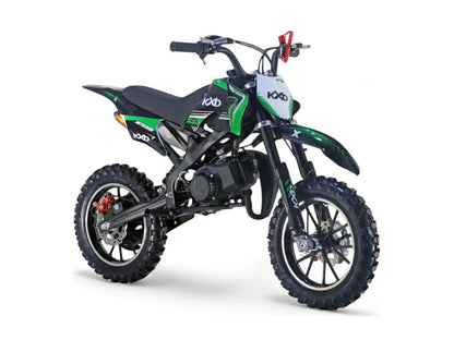 Pocket bike 49cc enfant coloris noir et vert